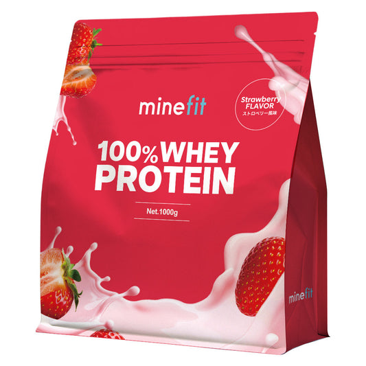 【coming soon...】minefit プロテイン ストロベリー風味